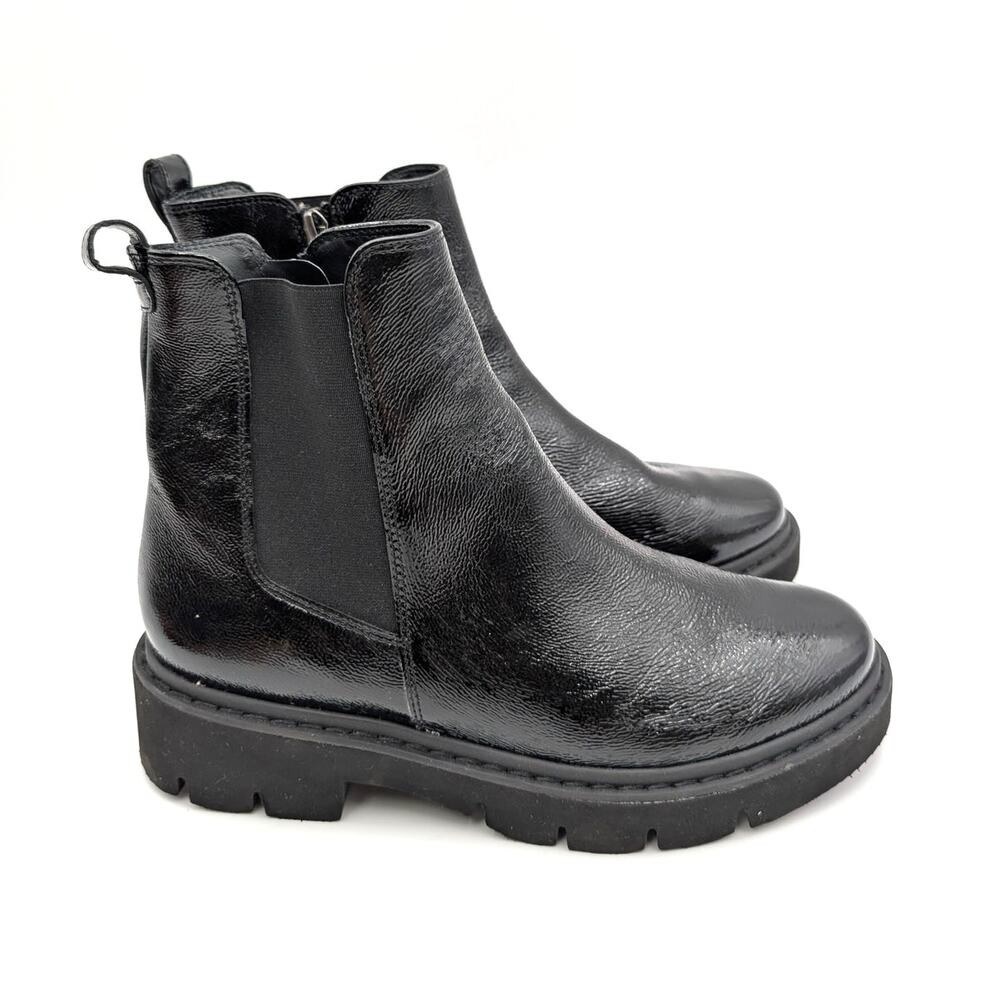 Paul Green Nicki Chelsea Boots Side Zip Women's Black Size US7.5 UK5 EU38 - Picture 3 of 11